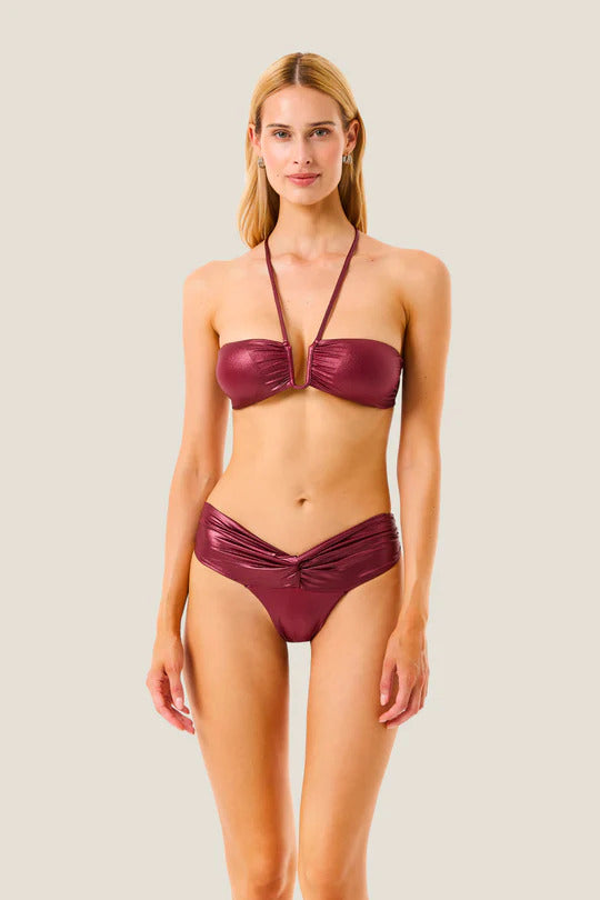 4GIVENESS - Bikini fascia metallic touch resort
