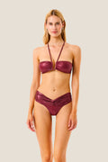 4GIVENESS - Bikini fascia metallic touch resort